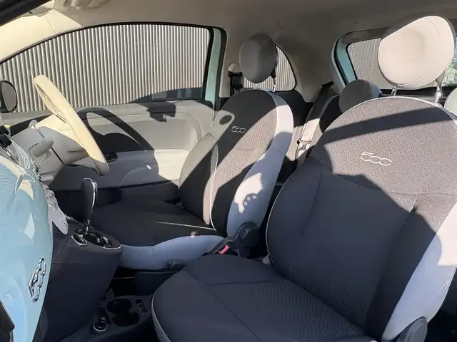 フィアット ５００ 1．2 ポップ 長野県 2017(平29)年 1.2万km LATTE MENTA 当店買取/　Ｕｃｏｎｎｅｃｔ/　純正オーディオ/　ＥＴＣ/　前後ドライブレコーダー/　シティモード切替/　ステアリングスイッチ/　キーレス/　純正フォグ/　ｂｌｕｅｔｏｏｔｈ/　保証書/　取説