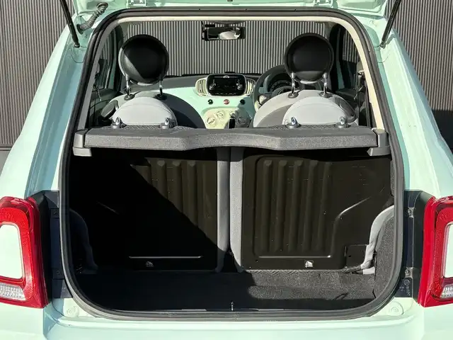 フィアット ５００ 1．2 ポップ 長野県 2017(平29)年 1.2万km LATTE MENTA 当店買取/　Ｕｃｏｎｎｅｃｔ/　純正オーディオ/　ＥＴＣ/　前後ドライブレコーダー/　シティモード切替/　ステアリングスイッチ/　キーレス/　純正フォグ/　ｂｌｕｅｔｏｏｔｈ/　保証書/　取説