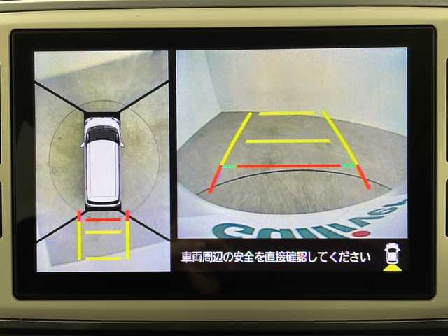 ダイハツ ムーヴ キャンバス G ブラックインテリア リミテッド SAⅢ 鹿児島県 2019(平31)年 3.5万km パールホワイトⅢ/ナチュラルベージュマイカメタリック 2トーン 純正SDナビ/(CD/DVD/Bluetooth/FM/AM)/スマートアシスト/フルセグテレビ/全方位モニター/LEDヘッドライト/バックカメラ/プッシュスタート/オートライト/オートハイビーム/アイドリングストップ/スマートキー/両側電動スライドドア/純正フロアマット