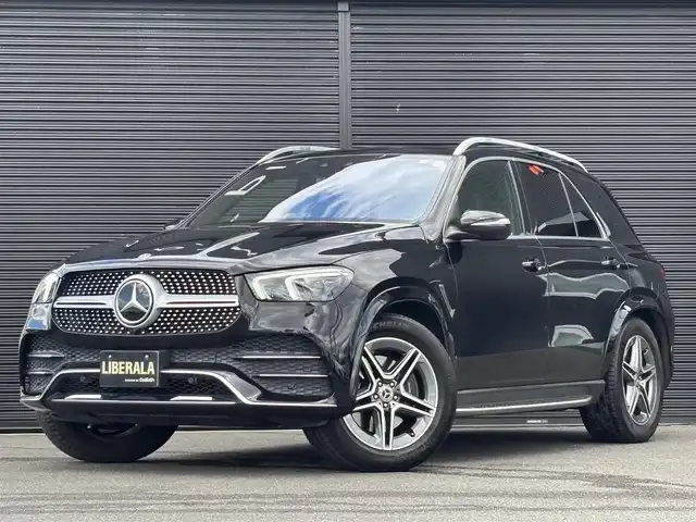 メルセデス・ベンツ ＧＬＥ３００ｄ 4MATIC AMGライン 山梨県 2020(令2)年 4.4万km オブシディアンブラック 純正ナビ/　（フルセグTV/USB/Bluetooth）/ワンオーナー/レザーEXC/　・黒革/　・前席ベンチレーション/　・HUD/　・Burmesterサラウンドサウンドシステム/　・エアバランスパッケージ/シートヒーター/パノラミックスライディングルーフ/リアエンター/レーダーセーフティパッケージ/360°カメラ/温冷カップホルダー/純正20インチAW/ETC/マルチビームLEDヘッドライト/社外AW付スタッドレスタイヤ車載