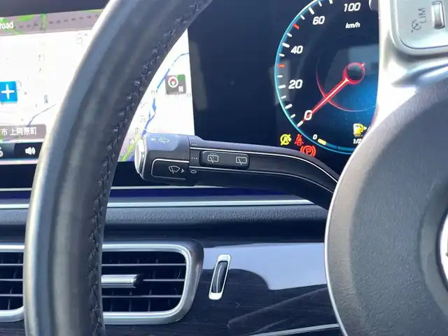 メルセデス・ベンツ ＧＬＥ３００ｄ 4MATIC AMGライン 山梨県 2020(令2)年 4.4万km オブシディアンブラック 純正ナビ/　（フルセグTV/USB/Bluetooth）/ワンオーナー/レザーEXC/　・黒革/　・前席ベンチレーション/　・HUD/　・Burmesterサラウンドサウンドシステム/　・エアバランスパッケージ/シートヒーター/パノラミックスライディングルーフ/リアエンター/レーダーセーフティパッケージ/360°カメラ/温冷カップホルダー/純正20インチAW/ETC/マルチビームLEDヘッドライト/社外AW付スタッドレスタイヤ車載