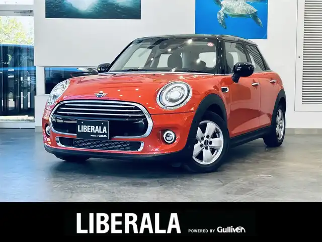 ＭＩＮＩ ミニ クーパー D 大阪府 2020(令2)年 2.1万km ソラリスオレンジ ペッパーP/ワンオーナー/インテリジェントセーフティ/純正ナビ/バックカメラ/純正15インチAW/LEDヘッドライト/クリアランスソナー/ETC/ドラレコ/USB/Bluetooth