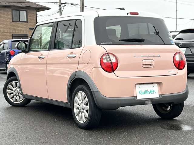 スズキ ラパン X 茨城県 2016(平28)年 5.2万km コフレピンクパールメタリック/ホワイト2トーンルーフ スマートキー/衝突被害軽減システム/ETC/純正CDオーディオ/AUX接続/シートヒーター/LEDヘッドライト/純正フロアマット/アイドリングストップ