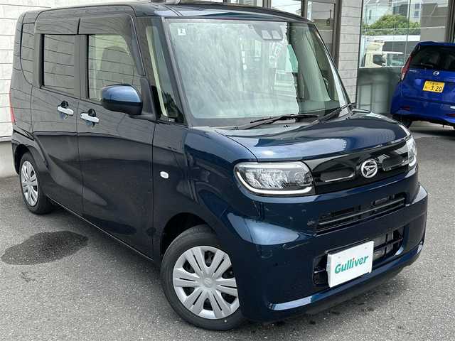 ダイハツ タント X 埼玉県 2022(令4)年 1.9万km レーザーブルークリスタルシャイン ワンオーナー/HDDナビ　品番　（CN-REO7D）/（フルセグTV/BT/AM/FM）/バックカメラ/片側パワースライドドア/スマートアシスト/衝突回避・軽減ブレーキ機能/オートハイビーム/誤発進抑制機能/車線逸脱警報＆逸脱抑制制御/先行車発進お知らせ機能/進入禁止標識認識機能/コーナーセンサー前後/LEDヘッドライト/シートヒーター前席/ドライブレコーダー前後　品番（DRV-MR4SO）/ETC/ドアバイザー/14インチAW車載（4本）/プッシュスタート/フロアマット/スマートキー/スペアキー1本/オートライト/ステアリングスイッチ/シートバックテーブル/後席サンシェード/電動格納ミラー/保証書/車両取扱説明書