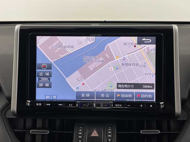 トヨタ ＲＡＶ４ G Zパッケージ 鹿児島県 2019(令1)年 5.8万km ホワイトパールクリスタルシャイン アルパイン製9インチナビ/(BT/CD/DVD/フルセグTV/AM/FM)/トヨタセーフティセンス/レーダークルーズコントロール/プリクラッシュセーフティ/レーンキープアシスト/オートマチックハイビーム/ブラインドスポットモニター/デジタルインナーミラー/パワーバックドア/レザーシート/前席シートヒーター/ステアリングヒーター/革巻きステアリング/ステアリングスイッチ/バックカメラ/純正フロアマット/純正LEDヘッドライト/純正19インチアルミホイール/スペアキー/保証書/取扱説明書