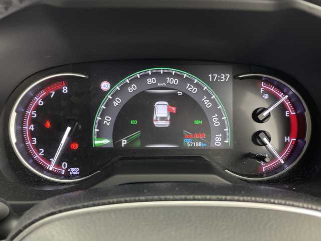 トヨタ ＲＡＶ４ G Zパッケージ 鹿児島県 2019(令1)年 5.8万km ホワイトパールクリスタルシャイン アルパイン製9インチナビ/(BT/CD/DVD/フルセグTV/AM/FM)/トヨタセーフティセンス/レーダークルーズコントロール/プリクラッシュセーフティ/レーンキープアシスト/オートマチックハイビーム/ブラインドスポットモニター/デジタルインナーミラー/パワーバックドア/レザーシート/前席シートヒーター/ステアリングヒーター/革巻きステアリング/ステアリングスイッチ/バックカメラ/純正フロアマット/純正LEDヘッドライト/純正19インチアルミホイール/スペアキー/保証書/取扱説明書