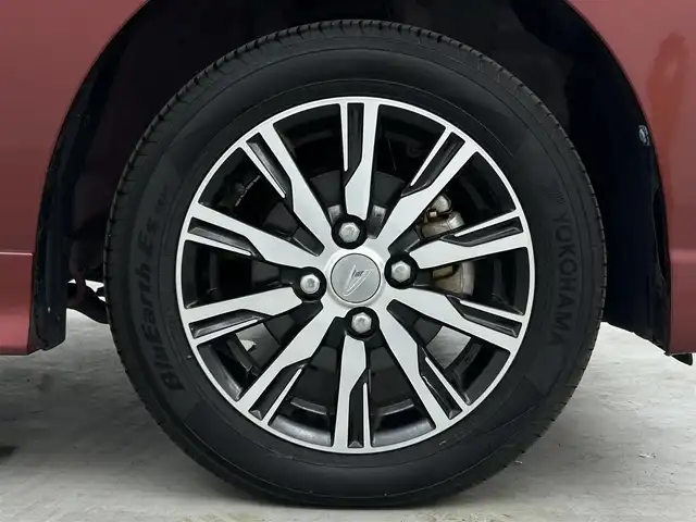 ダイハツ タント カスタム X トップED SA Ⅲ 埼玉県 2019(平31)年 1.2万km ファイアークォーツレッドM 純正ナビ　両側電動　温シート　全方位カメラ　ＥＴＣ　ドライブレコーダー　フルセグＴＶ　Ｂｌｕｅｔｏｏｔｈ　ＬＥＤヘッドライト　禁煙車　スマートキー　アイドリングストップ　衝突被害軽減　レーンアシスト