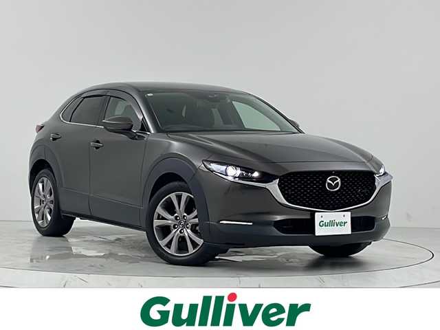 マツダ ＣＸ－３０ XD Lパッケージ 大阪府 2020(令2)年 6.4万km チタニウムフラッシュマイカ スマートシティーブレーキ/レーダークルーズコントロール/純正ナビ【CD/DVD/Bluetooth/フルセグ】/全方位カメラ/D席パワーシート/D/N席シートヒーター/ステアリングヒーター/合皮シート/ビルトインETC/前後コーナーセンサー/パドルシフト/純正１８インチアルミ/純正フロアマット/保証書・取説