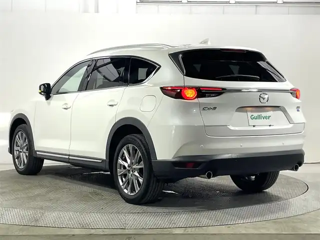 マツダ ＣＸ－８ XD Lパッケージ 大阪府 2018(平30)年 3.4万km スノーフレイクホワイトパールマイカ 純正ナビTV 360カメラ ヘッドアップディスプレイ 革シート パワーシート/ヒーター ハンドルヒーター 電動リアゲート 衝突軽減 レーダーC BSM クリアランスソナー ドラレコ