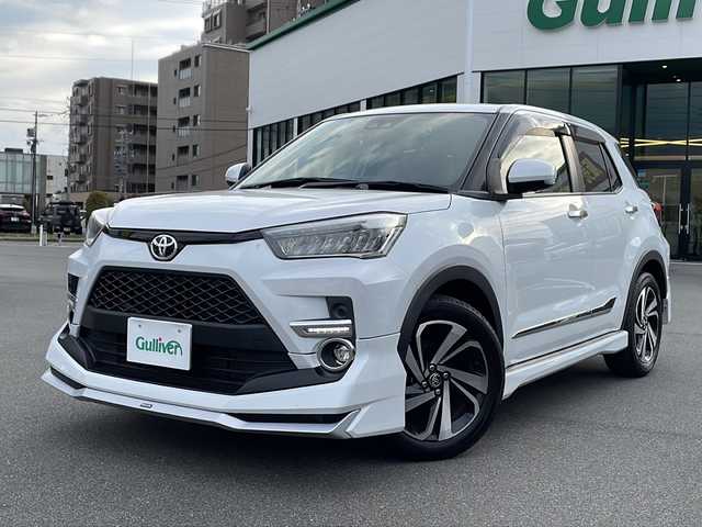 トヨタ ライズ Z 長野県 2020(令2)年 4.5万km シャイニングホワイトパール モデリスタエアロ(F・S・R)/トヨタセーフティセンス/純正9インチディスプレイオーディオ/FM・AM・フルセグTV・Bluetooth/AppleCarPlay対応/パノラミックビューモニター/純正17インチアルミホイール/レーダークルーズコントロール/前後ドライブレコーダー/前後コーナーセンサー/前席シートヒーター/ステアリングスイッチ/革巻きステアリング/LEDヘッドライト/オートライト/フォグランプ/プッシュスタート/スマートキー