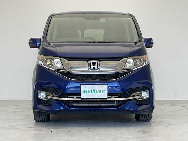 ホンダ ステップワゴン スパーダ クールスピリット 愛知県 2015(平27)年 5.1万km コバルトブルーパール 純正ナビ/全方位カメラ/両側パワースライドドア/レーダークルーズコントロール/シートヒーター/バックカメラ/コーナーセンサー/純正アルミホイール/LEDヘッドライト/リアオートエアコン/レーンキープアシスト/オートライト/ドライブレコーダー/ETC/衝突軽減システム/CD DVD/Bluetooth/ステアリングスイッチ/スマートキー/プッシュスタート