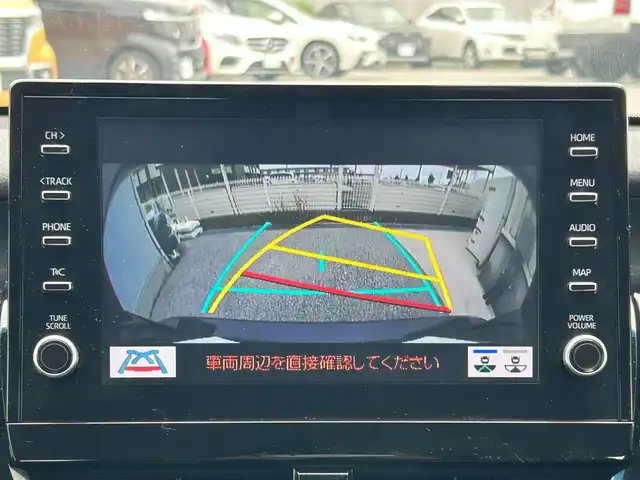 トヨタ カムリ X 滋賀県 2021(令3)年 3.8万km アティチュードブラックマイカ 9インチ純正ナビ/(FM/AM/USB/Bluetooth)/バックカメラ/ETC/前ドライブレコーダー/ＴｏｙｏｔａＳａｆｅｔｙＳｅｎｓｅ/・プリクラッシュブレーキアシスト	/・レーンキープアシスト		/・レーダークルーズコントロール/・標識検知機能	/電動格納ミラー/電子パーキング/ブレーキホールド/ステアリングスイッチ/オートライト/LEDヘッドライト/フロントフォグ/オートマチックハイビーム/フルオートエアコン/プッシュスタート/スマートキー/純正フロアマット/USB端子/ドライブモードセレクト/EVモード