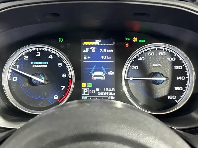 スバル フォレスター ハイブリッド アドバンス 神奈川県 2019(令1)年 6万km クリスタルブラックシリカ アイサイト/8型ナビ/・BT/フルセグTV/SD/CD/DVD/バック/サイドカメラ/サンルーフ/パワーバックドア/ハーフレザーシー/パワーシート(D/N)/メモリシート(D)/シートヒーター(D/N)/電動サイドブレーキ/オートブレーキホールド/革巻きステアリング/ステアリングスイッチ/パドルシフト/Autoライト/ステアリングヒーター/ETC/前後ドライブレコーダー/スマートキー/スペアキー/プッシュスタートボタン/LEDヘッドライト/フォグランプ/ルーフレール/2.1AUSBポート(2口)/純正18インチアルミホイール/純正ドアバイザー/フロアマット