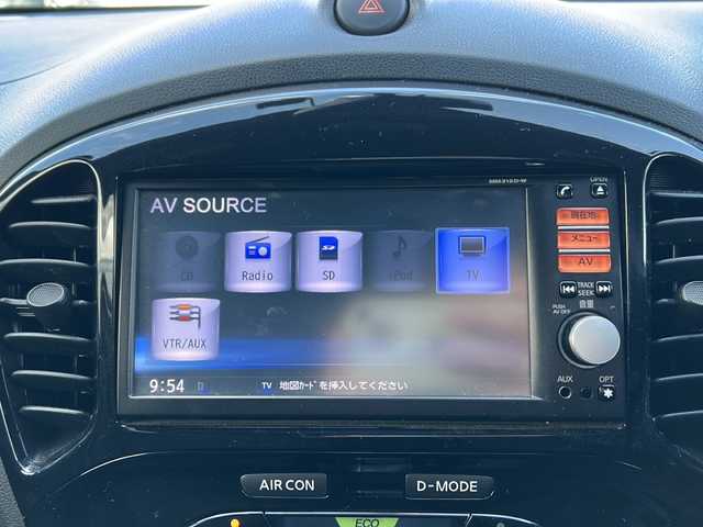 日産 ジューク ニスモ 秋田県 2013(平25)年 8.3万km ブリリアントホワイトパール 純正SDナビ/純正TV、CD/バックカメラ/ドライブレコーダー/社外」18インチAW/ETC/スペアキー/取り扱い説明書