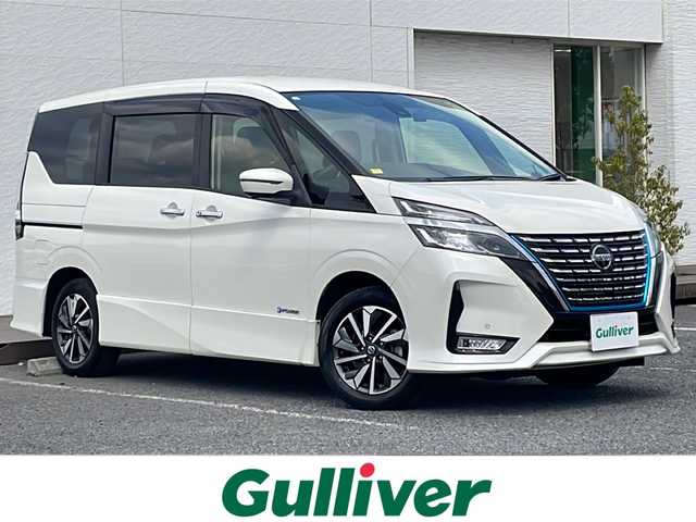 日産 セレナ e－パワー ハイウェイスター V 千葉県 2021(令3)年 4.9万km ブリリアントホワイトパール １１型ナビEX11NX　全方位カメラ　プロパイロット スマートルームミラー　ＥＴＣ　両側パワースライドドア　ハンズフリーオートスライドドア　ドラレコ　エマブレ LEDライト オートライト 前後ソナー
