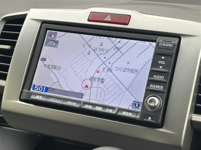 ホンダ フリード ハイブリット ジャストセレクション 茨城県 2012(平24)年 8.4万km プレミアムホワイトパール 純正ナビ/バックカメラ/ワンセグ/両側電動スライドドア/ETC/ドラレコ/純正15インチAW/スマートキー