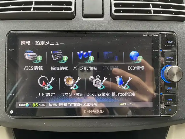 ダイハツ ムーヴ X ターボ SA 神奈川県 2014(平26)年 4.3万km ファインブルーマイカメタリック 社外メモリナビ/（CD/DVD/BT/フルセグTV）/バックカメラ/ETC/衝突軽減ブレーキ/コーナーセンサー/横滑り防止システム/電動格納ミラー/プッシュスタート/保証書あり/取扱説明書あり