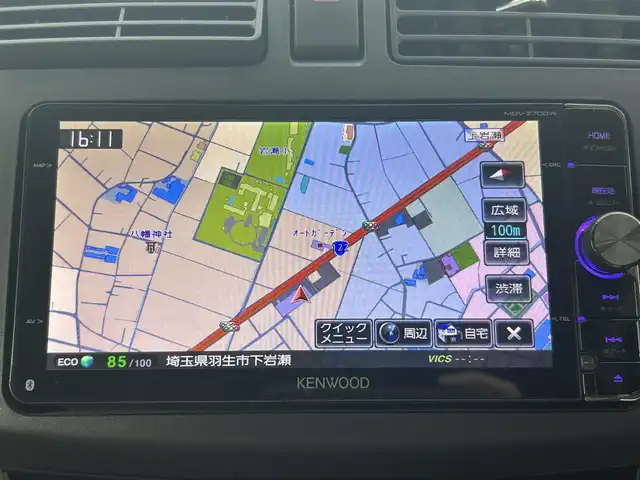ダイハツ ムーヴ X ターボ SA 埼玉県 2014(平26)年 4.3万km ファインブルーマイカメタリック ナビTV Bカメラ ドラレコ ETC ターボ　アイドリングストップ　横滑り防止装置　盗難防止システム　スマートキー　ハロゲンヘッドライト　オートライト