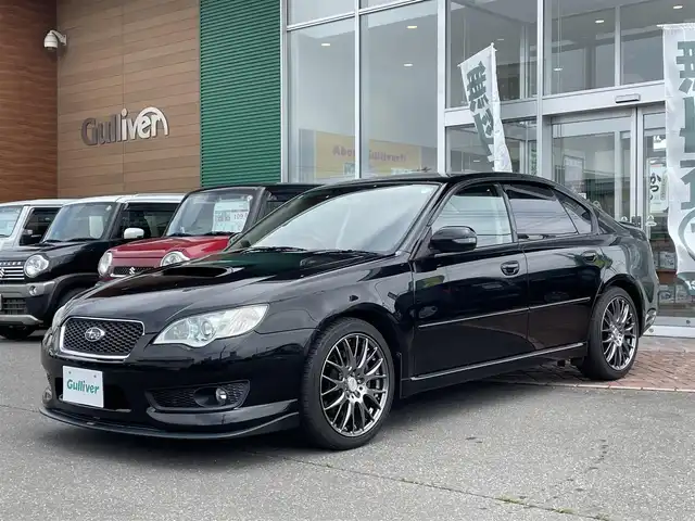 スバル レガシィ Ｂ４ 2．0GT スペックB 道央・札幌 2007(平19)年 2.6万km オブシディアンブラックパール 登録時走行距離25454ｋｍ/　４　W　D　/寒冷地仕様/Tuned by Sti仕様/Stiフロントスポイラー/RAYS　18インチホイール/社外メモリナビ（CD/DVD/FM/AM/SD)/ワンセグ（走行中視聴可能）/バックカメラ/ウィンカーミラー/ドアバイザー/プッシュスタート/ETC/MTモード付AT/スマートキー/ドライブレコーダー(前後)/パワーシート（運転席）/純正フロアマット/STIエアロ/盗難防止装置/フォグランプ/リアフォグ/革巻きステアリング/ステアリングスイッチ/パドルシフト/フロントデアイサースイッチ/電動格納ミラー/ワイパー間欠時間コントローラー/SI-DRIVE/momoステアリング/バニティミラー
