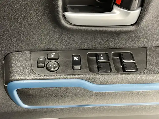 スズキ ハスラー HYBRID X 滋賀県 2023(令5)年 1.8万km デニムブルー ガンメタリック 2トーン 禁煙車/社外７型ナビ（ＣＤ／ＤＶＤ／Ｂｌｕｅｔｏｏｔｈ／フルセグ）/前後ドラレコ/衝突軽減ブレーキ/リアソナー/クルコン/レーンキープアシスト/ＥＴＣ/オートライト/運転席助手席シートヒーター/電格ミラー/ステアリングリモコン/プッシュスタート/スマートキー