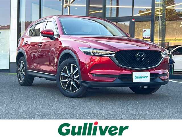 マツダ ＣＸ－５ XD Lパッケージ 大阪府 2017(平29)年 7.4万km ソウルレッドクリスタルM １オーナー　ナビ　バックカメラ　白革シート　パワーバックドア　前席シートヒーター　ハンドルヒーター　電動パーキング　前後ドラレコ　コーナーセンサー　ＣＤ　ＤＶＤ　ＢＴ　フルセグＴＶ　ＨＵＤ　ＥＴＣ
