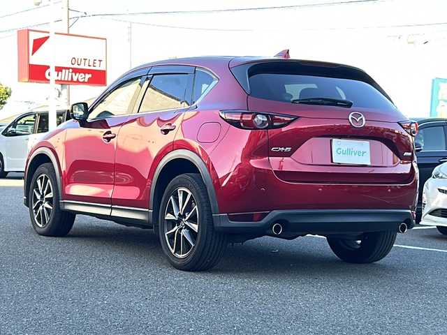 マツダ ＣＸ－５ XD Lパッケージ 大阪府 2017(平29)年 7.4万km ソウルレッドクリスタルM １オーナー　ナビ　バックカメラ　白革シート　パワーバックドア　前席シートヒーター　ハンドルヒーター　電動パーキング　前後ドラレコ　コーナーセンサー　ＣＤ　ＤＶＤ　ＢＴ　フルセグＴＶ　ＨＵＤ　ＥＴＣ