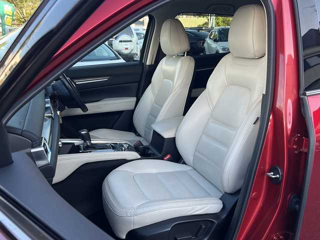 マツダ ＣＸ－５ XD Lパッケージ 大阪府 2017(平29)年 7.4万km ソウルレッドクリスタルM １オーナー　ナビ　バックカメラ　白革シート　パワーバックドア　前席シートヒーター　ハンドルヒーター　電動パーキング　前後ドラレコ　コーナーセンサー　ＣＤ　ＤＶＤ　ＢＴ　フルセグＴＶ　ＨＵＤ　ＥＴＣ