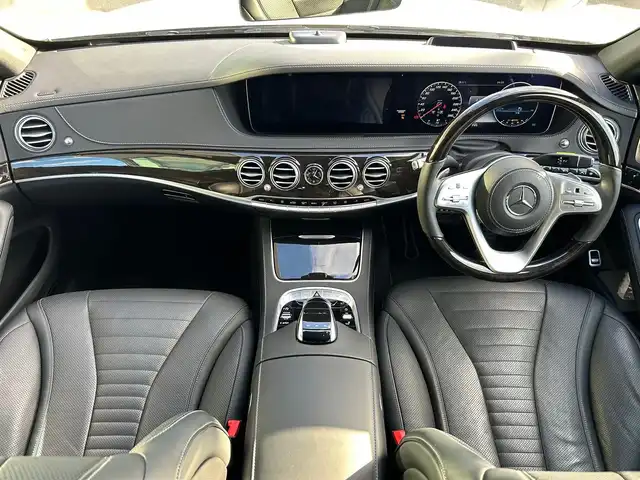 メルセデス・ベンツ Ｓ４００ AMGライン 石川県 2017(平29)年 3.2万km ダイヤモンドホワイト レザーエクスクルーシブP /黒革シート /シートベンチレーション /マッサージシート /Burmesterサウンド /衝突軽減ブレーキ /アダプティブクルーズコントロール /ブラインドスポットモニター /ナビTV /AppleCarPlay /360カメラ