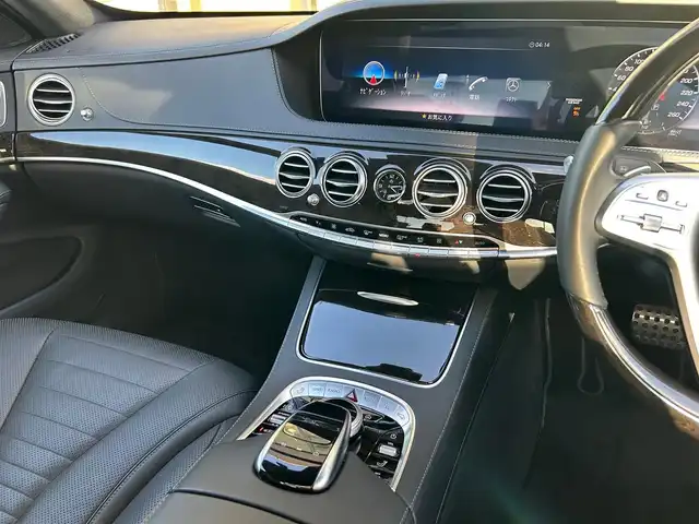 メルセデス・ベンツ Ｓ４００ AMGライン 石川県 2017(平29)年 3.2万km ダイヤモンドホワイト レザーエクスクルーシブP /黒革シート /シートベンチレーション /マッサージシート /Burmesterサウンド /衝突軽減ブレーキ /アダプティブクルーズコントロール /ブラインドスポットモニター /ナビTV /AppleCarPlay /360カメラ