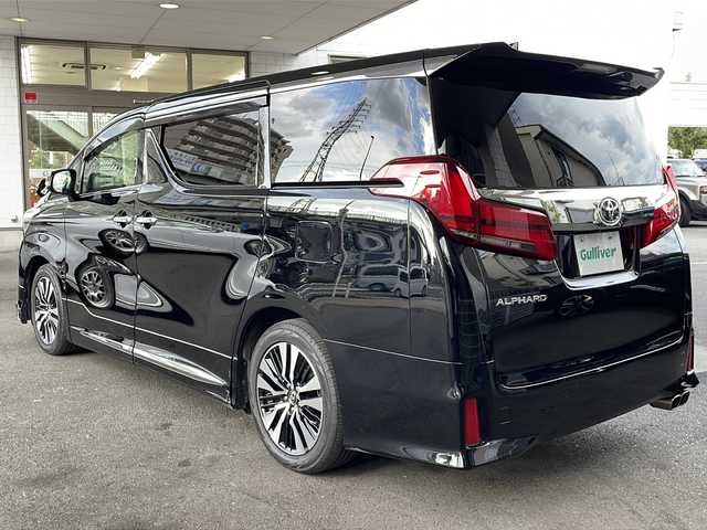 トヨタ アルファード S Cパッケージ 京都府 2018(平30)年 10.4万km ブラック 純正ナビ（NSZN-Z68T）10.3インチ/フリップダウンモニター　/３眼ＬＥＤライト　/モデリスタ（Ｆ・Ｓ／マフラー）　/トヨタセーフティセンス/オートマチックハイビーム/レーダークルーズコントロール/レーンキープアシスト/プリクラッシュセーフティ/ロードサインアシスト（RSA）/パーキングサポートブレーキ（PKSB)/クリアランスソナー　/ステアリングヒーター/メモリーパワーシート　　　/シートヒーター＆ベンチレーター/エアシート/デジタルインナーミラー/ウィンカーミラー　/ドライブレコーダー（DRY-ST3100）/バックカメラ/両側パワースライドドア/電動リアゲート/ナノイー/オールオートパワーウィンドウ/純正AW18インチ/フルセグTV/フォグランプ/プッシュスタート/スマートキー