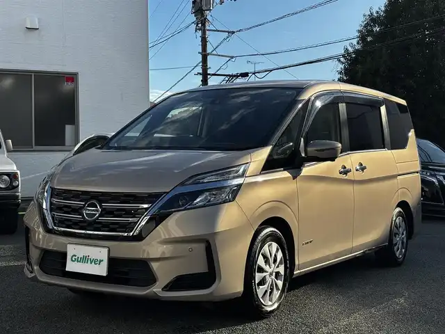日産 セレナ X 熊本県 2020(令2)年 4.1万km カシミヤグレージュ 福祉車両/【サイドリフト＋リア全自動リフター】/ワンオーナー/純正9型ナビ（MM320D-L）/【フルセグTV/CD/DVD/SD/BT】/全方位カメラ/バックカメラ/ナビ連動前後ドライブレコーダー/エマージェンシーブレーキ/ブラインドスポットモニター/クルーズコントロール/車線逸脱警報/コーナーセンサー/両側パワースライドドア/ビルトインETC2.0/アイドリングストップ/LEDオートライト/電格式ミラー/純正フロアマット/純正ドアバイザー/プッシュスタート/スマートキー/スペアキー/保証書/取扱説明書(ナビ/車両)