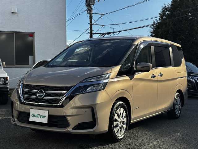 日産 セレナ X 熊本県 2020(令2)年 4.1万km カシミヤグレージュ 福祉車両/【サイドリフト＋リア全自動リフター】/ワンオーナー/純正9型ナビ（MM320D-L）/【フルセグTV/CD/DVD/SD/BT】/全方位カメラ/バックカメラ/ナビ連動前後ドライブレコーダー/エマージェンシーブレーキ/ブラインドスポットモニター/クルーズコントロール/車線逸脱警報/コーナーセンサー/両側パワースライドドア/ビルトインETC2.0/アイドリングストップ/LEDオートライト/電格式ミラー/純正フロアマット/純正ドアバイザー/プッシュスタート/スマートキー/スペアキー/保証書/取扱説明書(ナビ/車両)