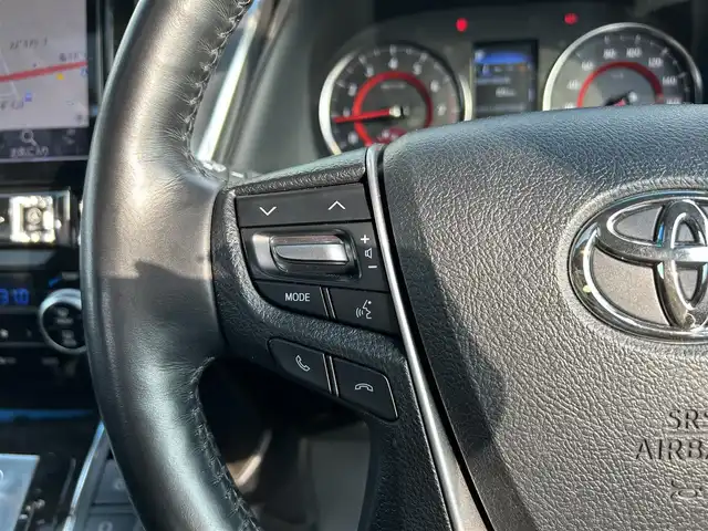 トヨタ アルファード S Cパッケージ 広島県 2019(令1)年 4.2万km ブラック アルパインナビ/（フルセグTV/Bluetooth/HDMI/USB/CD/DVD）/フィリップダウンモニター/サンルーフ/モデリスタエアロ/全席パワーシート/シートヒーター（D/N席）/エアシート（D/N席）/クルーズコントロール（追従有）/プッシュスタート/両側パワースライドドア/電動リアゲート/後席サンシェード/LEDヘッドライト/ビルドインETC/衝突軽減ブレーキ