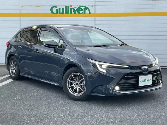 トヨタ カローラツーリング ハイブリッド ダブルバイビー 埼玉県 2023(令5)年 3万km マッシブグレー ・ワンオーナー/・純正ナビ/・アダプティブクルーズコントロール/・シートヒーター/・ハンドルヒーター/・バックカメラ/・コーナーセンサー/・置くだけ充電/・オートマチックハイビーム/・ドライブレコーダー