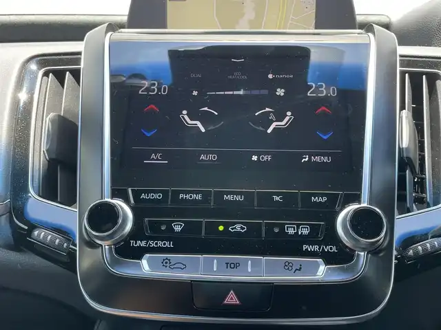 トヨタ クラウン ハイブリッド RS アドバンス 千葉県 2019(令1)年 3.8万km ブラックオパールマイカ ワンオーナー/衝突軽減ブレーキ/全方位カメラ/フルセグＴＶ/レーダークルーズコントロール/ハーフレザーシート/シートヒーター/純正１８インチアルミホイール/ＬＥＤヘッドライト/オートライト