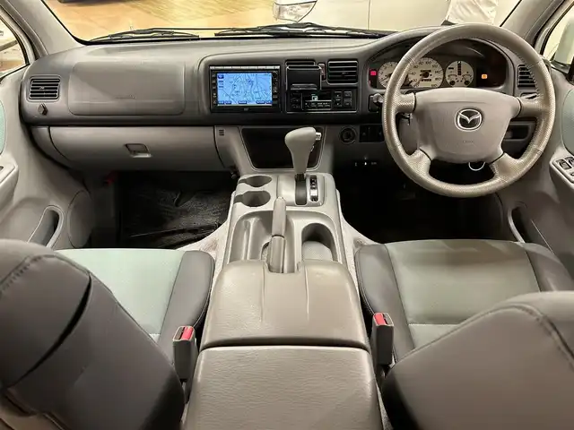 マツダ ボンゴ フレンディ RS－V エアロ 群馬県 2005(平17)年 7.8万km ピュアホワイト オートフリートップ/純正エアロ/DVDナビ/・CD/MD/・FM/AM/バックカメラ/片側スライドドア/電動サンシェード/ETC/純正フロアマット/社外15インチAW/純正15インチAW積込/ドアバイザー/革巻きステアリング/電動格納ミラー