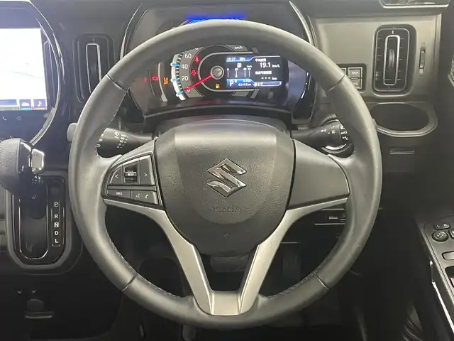 スズキ ハスラー HYBRID X 岡山県 2020(令2)年 6.3万km ピュアホワイトP ワンオーナー/純正9インチナビ/【Bluetooth/フルセグTV/USB/iPod】/TVキャンセラー/4WD/スズキセーフティーサポート/・デュアルセンサーブレーキサポート/・車線逸脱警報機能/・誤発進抑制機能/・ふらつき警報機能/・先行車発進お知らせ機能/・後退時ブレーキサポート/・後方誤発進抑制機能/全方位モニター/前席シートヒーター/社外ドライブレコーダー（後）/ビルトインＥＴＣ/ＬＥＤヘッドライト＆LEDフォグランプ/ISOFIX/ステアリングスイッチ/チルトステアリング/シートリフター/シートバックテーブル/プッシュスタート/スマートキー×2/保証書/取扱説明書