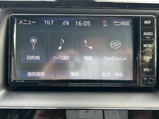 トヨタ エスクァイア Gi 鹿児島県 2019(平31)年 3.3万km シルバーM 純正SDナビ　NSLN-W68/(AM/FM/Bluetooth)/バックカメラ/クルーズコントロール/ビルトインETC/両側パワースライドドア/ドアバイザー/横滑り防止装置/車線逸脱防止機能/オートライト/衝突被害軽減ブレーキ/アイドリングストップ/前席シートヒーター/パワーウィンドウ/パワーステアリング/取扱説明書/保証書