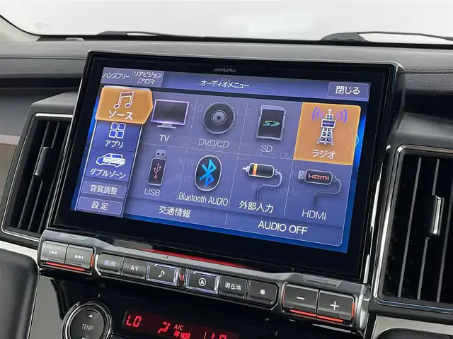 三菱 デリカＤ：５ P 道央・札幌 2024(令6)年 2.3万km グラファイトグレーメタリック/ブラックマイカ ・４WD/・ALPINE11インチナビ/　CD/DVD/SD/BT/フルセグ/・アラウンドビューモニター/・ETC/・前後ドライブレコーダー/・衝突軽減ブレーキ/・レーンアシスト/・レーダークルーズコントロール/・オートハイビーム/・クリアランスソナー/・両側パワースライドドア/・パワーバックドア/・D席パワーシート/・前席シートヒーター/・純正マッドフラップ/・フロアマット