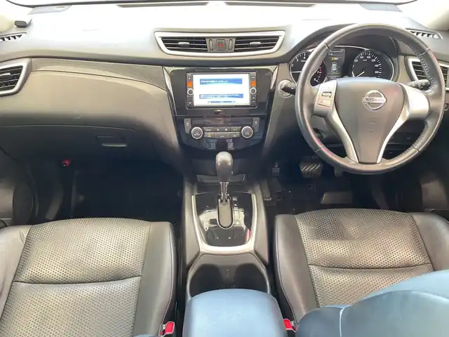 日産 エクストレイル 20X エマージェンシーブレーキ 埼玉県 2015(平27)年 7.5万km ブリリアントホワイトパール エマージェンシーブレーキ/純正ナビ/　　CD/DVD/BT/フルセグTV/バックカメラ/LEDオートライト/カプロンシート/シートヒーター/純正17インチAW/クリアランスソナー/アイドリングストップ/プッシュスタート/ETC/禁煙車
