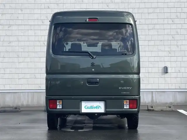 スズキ エブリイ JOINターボ 静岡県 2021(令3)年 5万km クールカーキPM 社外ディスプレイオーディオ(FH-8500DVS)/　AM FM CD DVD Bluetooth USB AppleCarPlay AndroidAuto/ETC/充電用USBポート2個/リモコンキー/純正ラバー製フロアマット/フロントフォグランプ/両側スライドドア/マニュアルエアコン/スペアキー有/デュアルカメラブレーキサポート/リアクリアランスソナー/4WDターボ