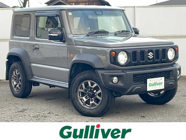 スズキ ジムニー シエラ JC 岩手県 2023(令5)年 0.6万km ミディアムグレー ワンオーナー　スズキレーダーブレーキサポート　シートヒーター　クルーズコントロール　ヒルディセントコントロール　純正１５インチＡＷ　ミラーヒーター　純正フロアマット　オートＬＥＤライト　フォグランプ　ヘッドライトウォッシャー　スペアキー