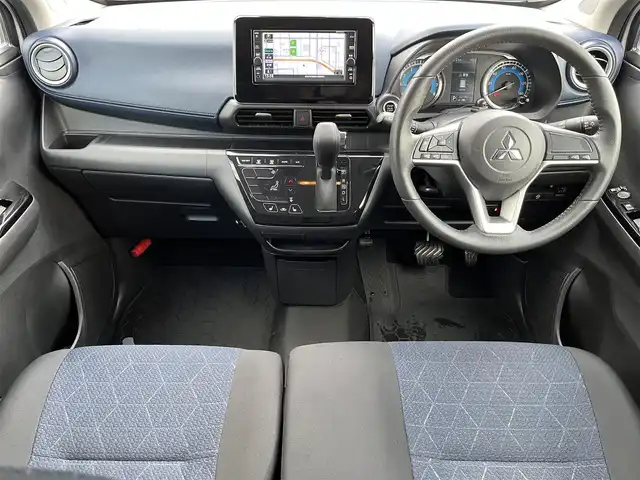 三菱 ｅＫクロス T 鳥取県 2019(平31)年 5.3万km シルキーホワイト ４WD・ターボ車/純正ナビ/フルセグ/DVD/CD/BT/バックカメラ・ETC/前席シートヒーター/衝突被害軽減ブレーキ/レーンキープアシスト/踏み間違い防止/純正15インチアルミホイール/LEDヘットライト/プッシュエンジンスタート/ルーフレール/アイドリングストップ/フロアマット/ドアバイザー/保証書・取扱説明書/スペアキー