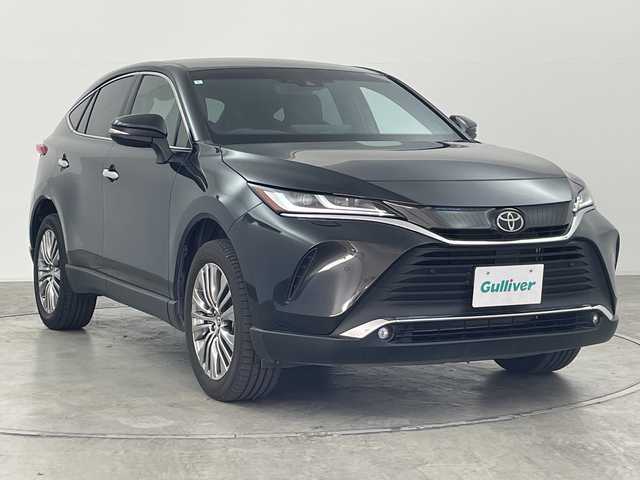 トヨタ ハリアー Z 群馬県 2024(令6)年 2.1万km プレシャスブラックパール 純正１２．３型ナビ　バックカメラ　ＪＢＬサウンド　デジタルインナーミラー　ＥＴＣ２．０　ＢＳＭ　ハーフレザーシート　シートヒーター　パワーシート　電動リアゲート　ＬＥＤ　衝突被害軽減ブレーキ　禁煙車