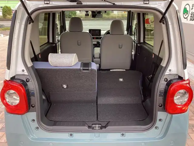 ダイハツ ムーヴ キャンバス ストライプス G 三重県 2023(令5)年 0.7万km シャイニングホワイトパール/レイクブルーメタリック スマートアシスト/カロッツエリアディスプレイオーディオ/Bluetooth/バックカメラ/予約機能付き両側パワースライドドア/シートヒーター/LEDヘッドライト/LEDフォグライト/スマートキー/プッシュスタート/ドライブレコーダー