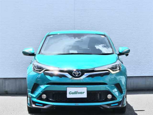 トヨタ Ｃ－ＨＲ G 愛知県 2017(平29)年 7.5万km ラディアントグリーンM /禁煙車/ワンオーナー車//純正メモリナビ（NSZT-Y66T）・フルセグTV/CD・DVD・Bluetooth・SD・AM・FM//モデリスタエアロ（フロント・サイド・リアアンダー）//トヨタセーフティセンスP/プリクラッシュセーフティ（PCS）/レーンディバーチャーアラート（LDA）/オートマチックハイビーム/レーダークルーズコントロール//ブラインドスポットモニター（BSM）//ヒルスタートアシストコントロール（HAC）//車両接近通報装置//トラクションコントロール（TRC）//ステアリングアシステッド・ビークル・スタビリティコントロール（S-VSC）//リアクロストラフィックアラート（RCTA）/バックカメラ//革巻きステアリング//ステアリングスイッチ//LEDヘッドライト・オートライト//ハーフレザーシート//ドライブモードセレクト//電子パーキングブレーキ//ブレーキホールド//フロントフォグランプ//衝突安全ボディ//スペアキー1本//取扱説明書・ナビ説明書//保証書