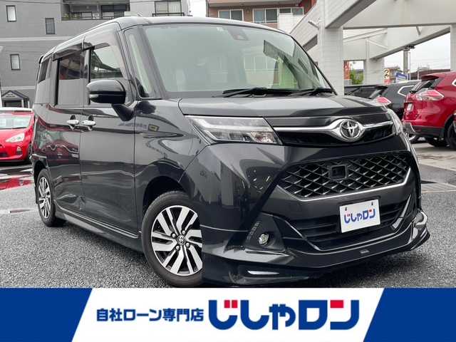 トヨタ タンク カスタムG S 埼玉県 2017(平29)年 7.2万km ブラックマイカメタリック (株)IDOMが運営する【じしゃロン鳩ヶ谷店】の自社ローン専用車両になりますこちらは現金またはオートローンご利用時の価格です。自社ローンご希望の方は別途その旨お申付け下さい/モデリスタエアロ　/両側パワースライドドア /純正9型ナビ /Bluetooth接続　/SD/CD/DVD再生　/フルセグTV ETC　/クルーズコントロール　/シートヒーター　/LEDヘッドライト