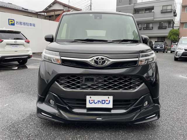 トヨタ タンク カスタムG S 埼玉県 2017(平29)年 7.2万km ブラックマイカメタリック (株)IDOMが運営する【じしゃロン鳩ヶ谷店】の自社ローン専用車両になりますこちらは現金またはオートローンご利用時の価格です。自社ローンご希望の方は別途その旨お申付け下さい/モデリスタエアロ　/両側パワースライドドア /純正9型ナビ /Bluetooth接続　/SD/CD/DVD再生　/フルセグTV ETC　/クルーズコントロール　/シートヒーター　/LEDヘッドライト