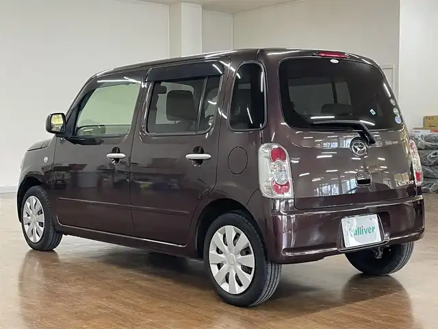 ダイハツ ミラ ココア L 道央・札幌 2018(平30)年 5.8万km プラムブラウンクリスタルマイカ 4WD/社外メモリナビ/・ワンセグTV/CD/DVD/BT/SD/USB/ETC/アイドリングストップ/ヘッドライトレベライザー/リモコンキー/スペアキー/ベンチシート/社外フロアマット/ドアバイザー/電動格納ミラー/社外AW付き冬タイヤ積込/・155/65R14 ’23製 6mm/新車時保証書/取扱説明書