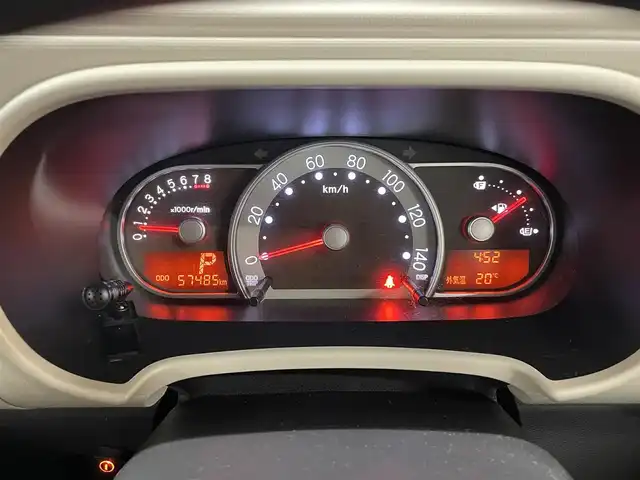 ダイハツ ミラ ココア L 道央・札幌 2018(平30)年 5.8万km プラムブラウンクリスタルマイカ 4WD/社外メモリナビ/・ワンセグTV/CD/DVD/BT/SD/USB/ETC/アイドリングストップ/ヘッドライトレベライザー/リモコンキー/スペアキー/ベンチシート/社外フロアマット/ドアバイザー/電動格納ミラー/社外AW付き冬タイヤ積込/・155/65R14 ’23製 6mm/新車時保証書/取扱説明書